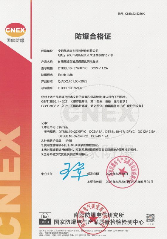 CNEx22.5286X DTBBL10-37FYC I ϸ֤